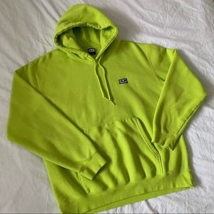 Obey Hoodie All Eyez in color LIME